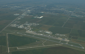 Aerial View of Airport